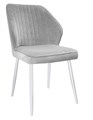 Стул DikLine 222M B22 GREY, ножки белые 55323 - фото 16667